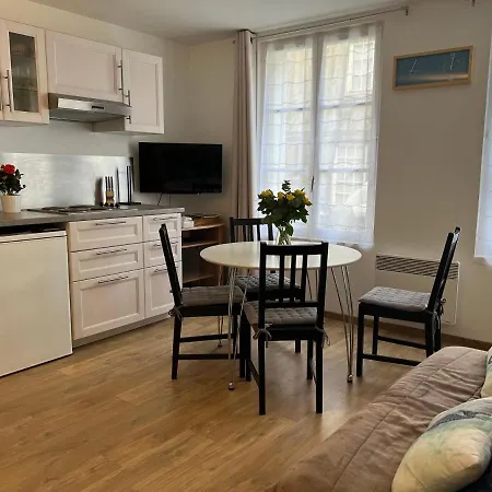 Le Pastel Appartement Honfleur Buitenkant foto